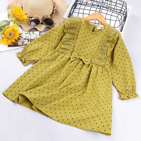 Spring and Autumn Girl Dress